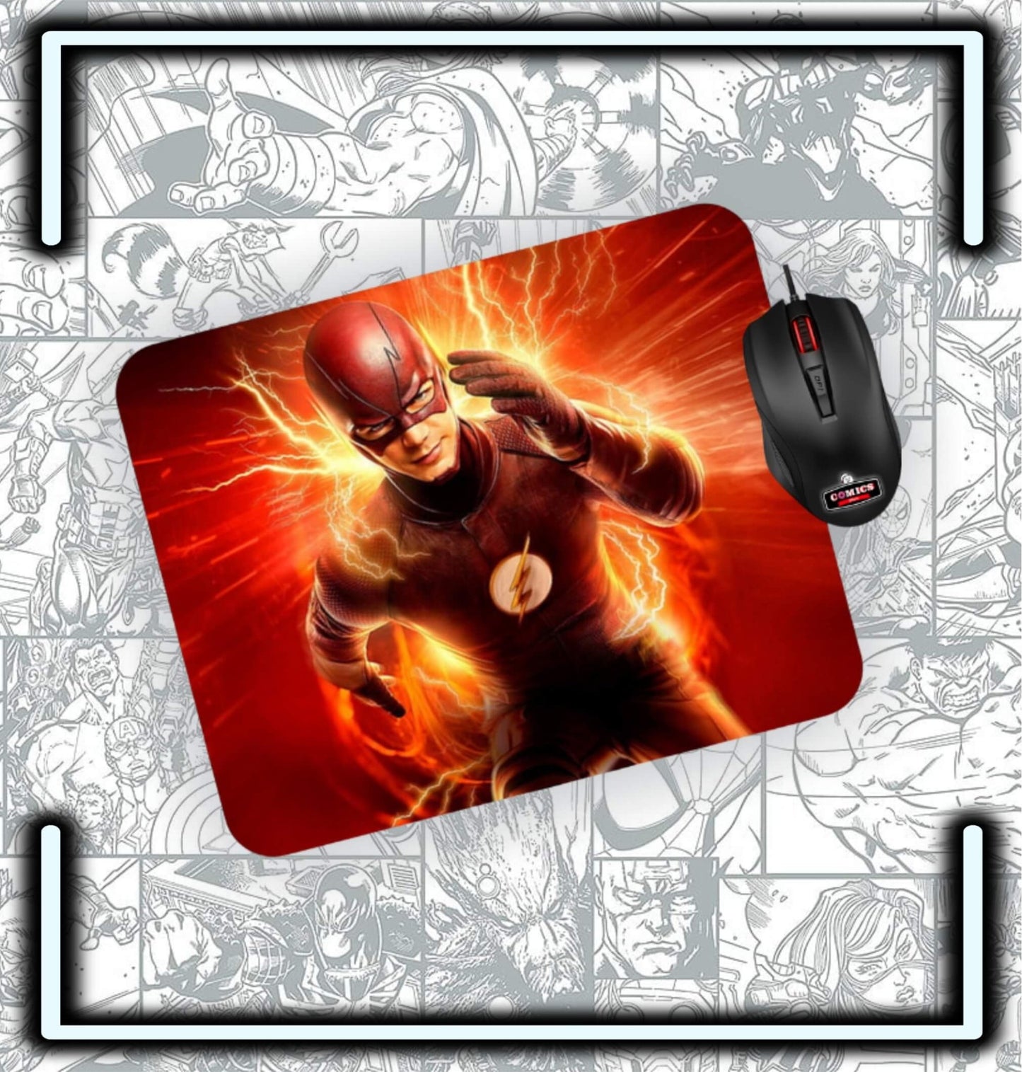 Mouse Pad Flash III - Comics Store Colombia