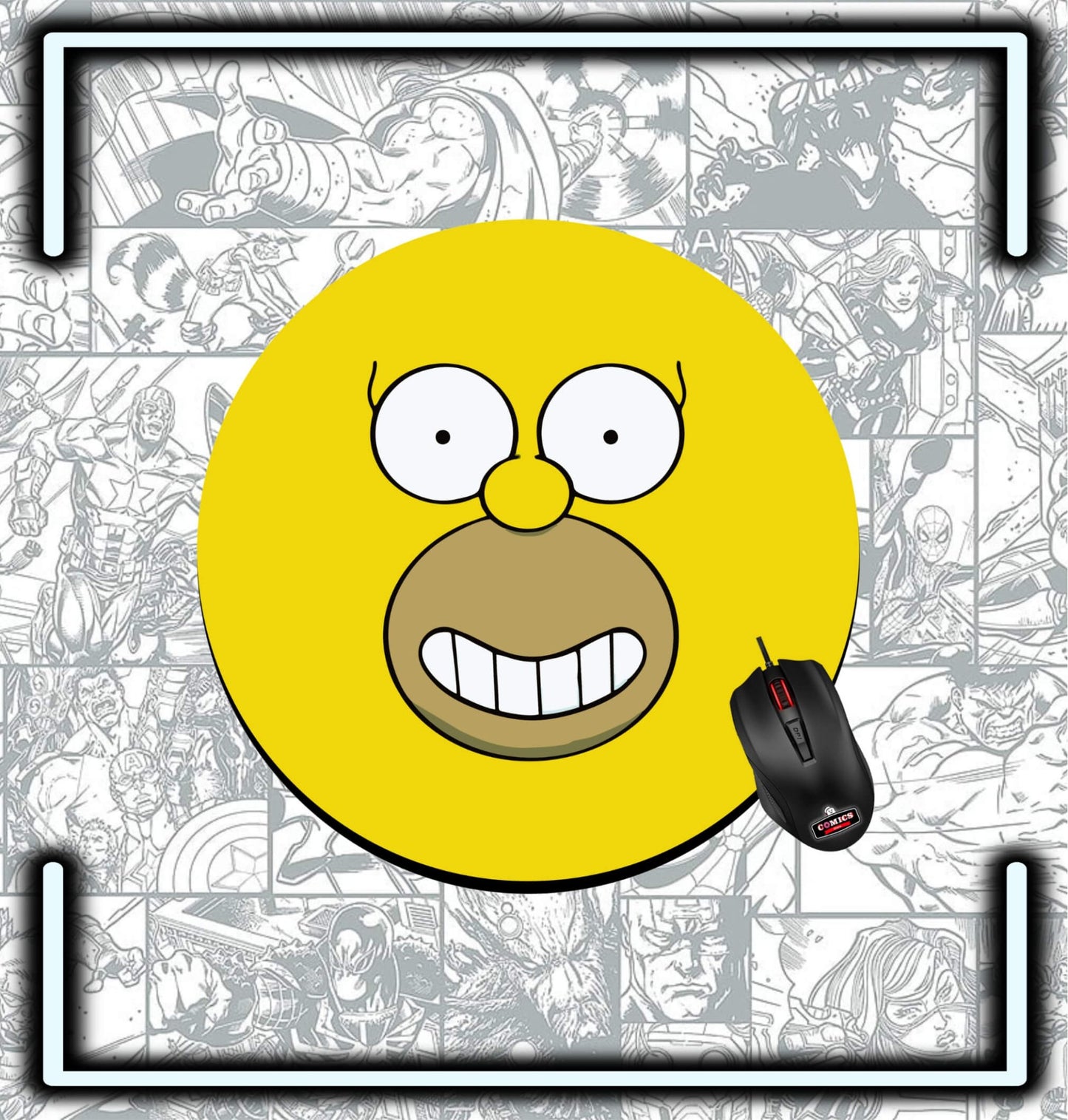 Mouse Pad Homero Simpson - Comics Store Colombia