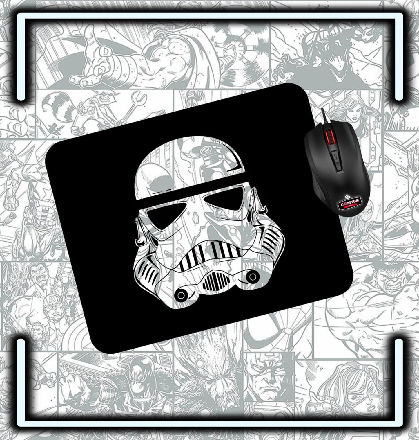 Mouse Pad Stormtrooper Star Wars - Comics Store Colombia