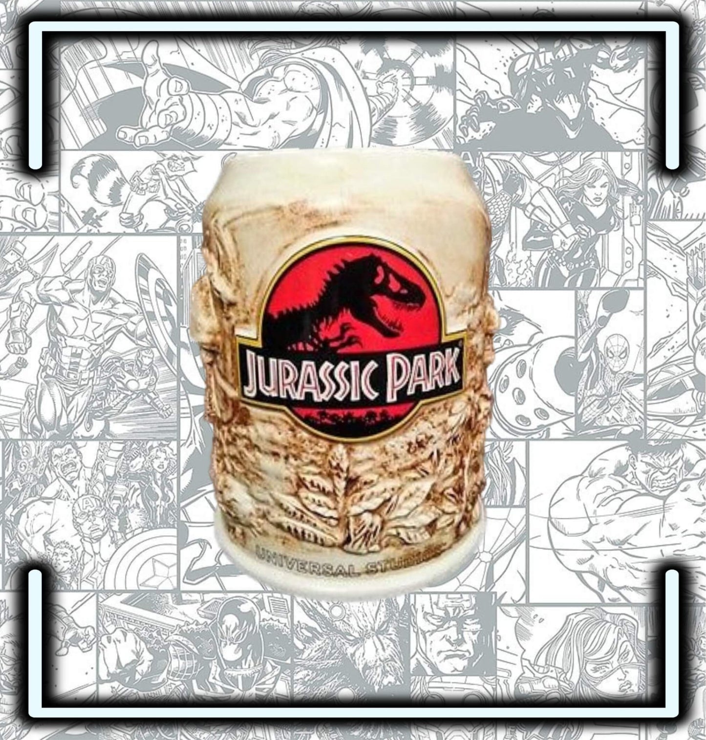 Mug Jurassic Park Universal Studios 3D - Comics Store Colombia