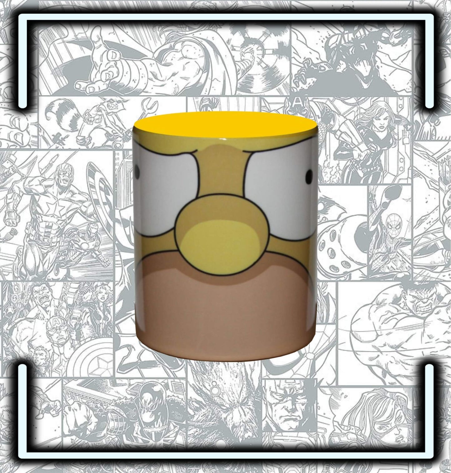 Mugs Ceramica Cara Homero Simpson - Comics Store Colombia