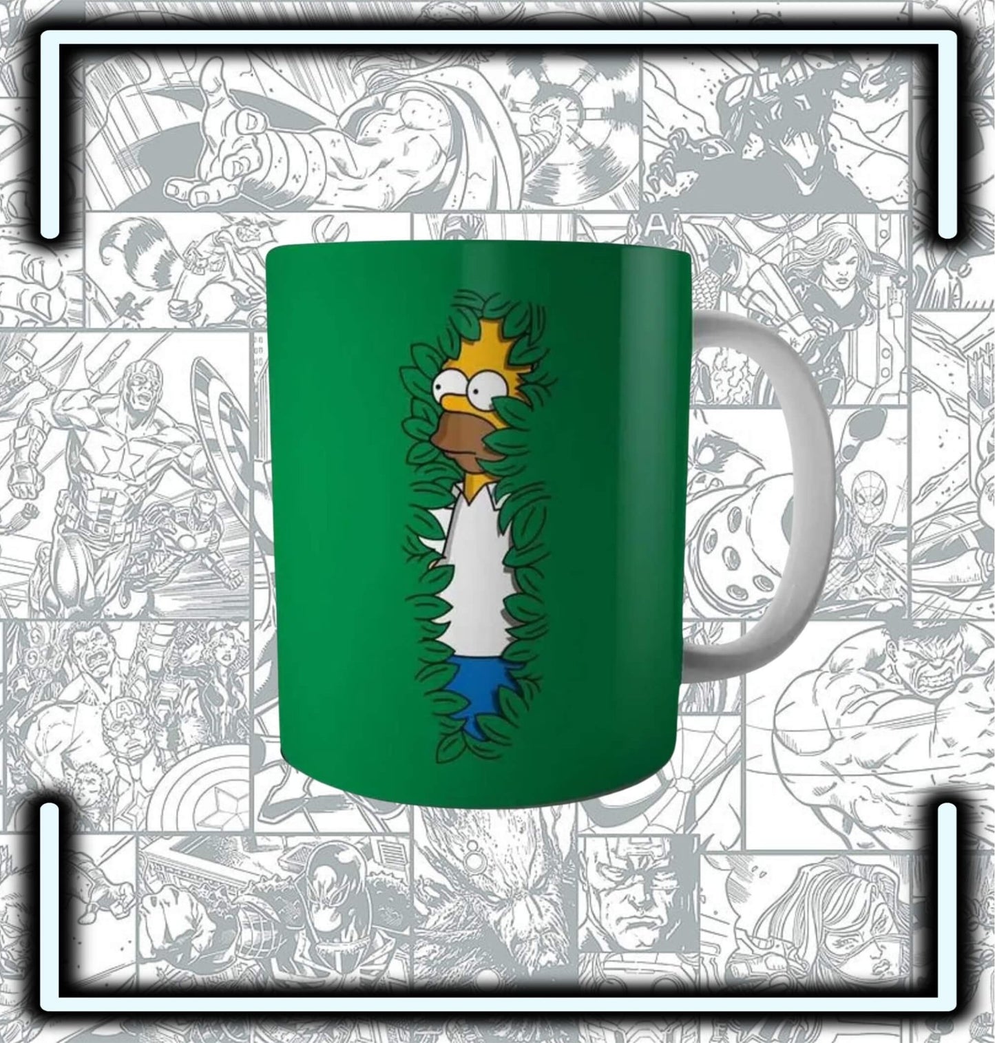 Mugs Ceramica Homero Simpson En Ramas - Comics Store Colombia