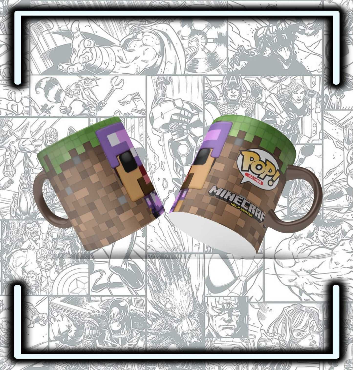 Mugs Ceramica Minecraft - Comics Store Colombia