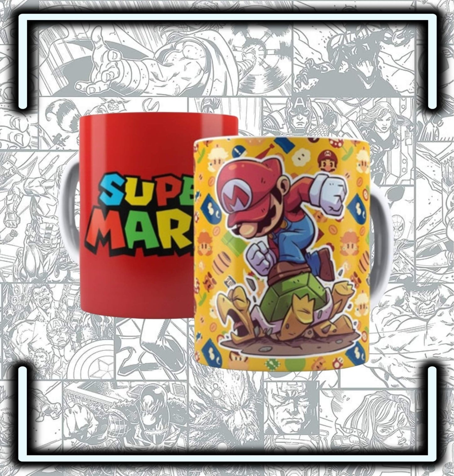Mugs Ceramica Super Mario Bros - Comics Store Colombia