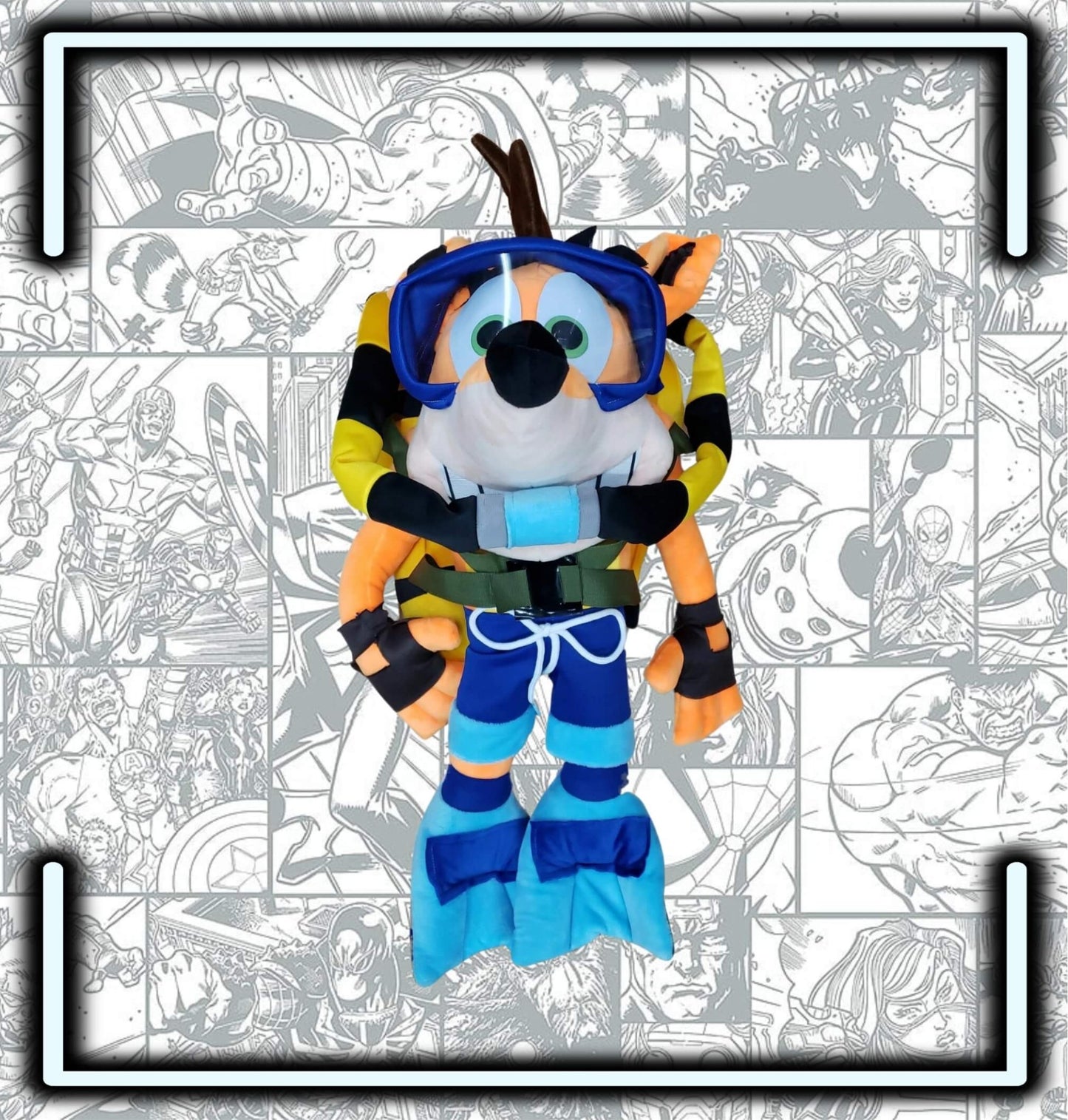 Peluche Crash Cohetes - Comics Store Colombia