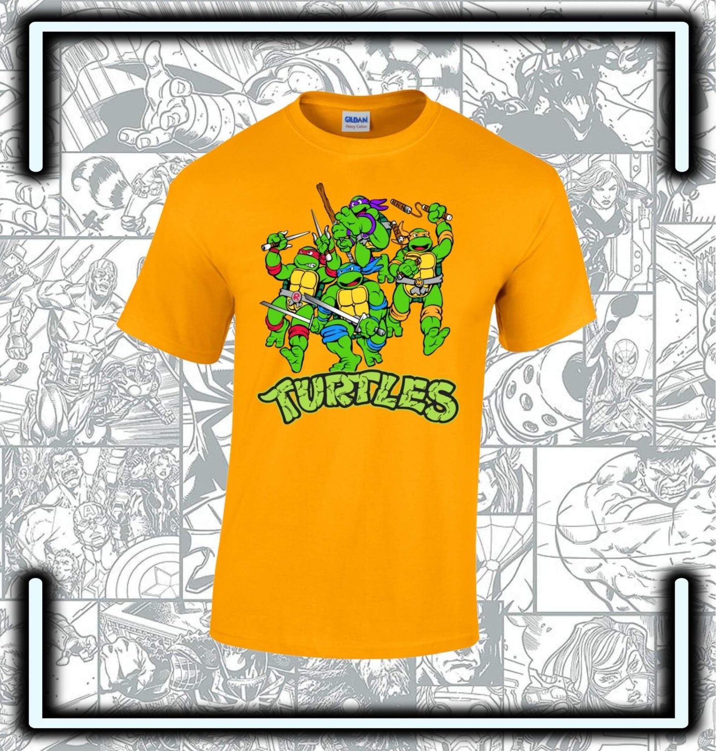 T-Shirt Edición Especial Tortugas Ninja 1984 - Comics Store Colombia