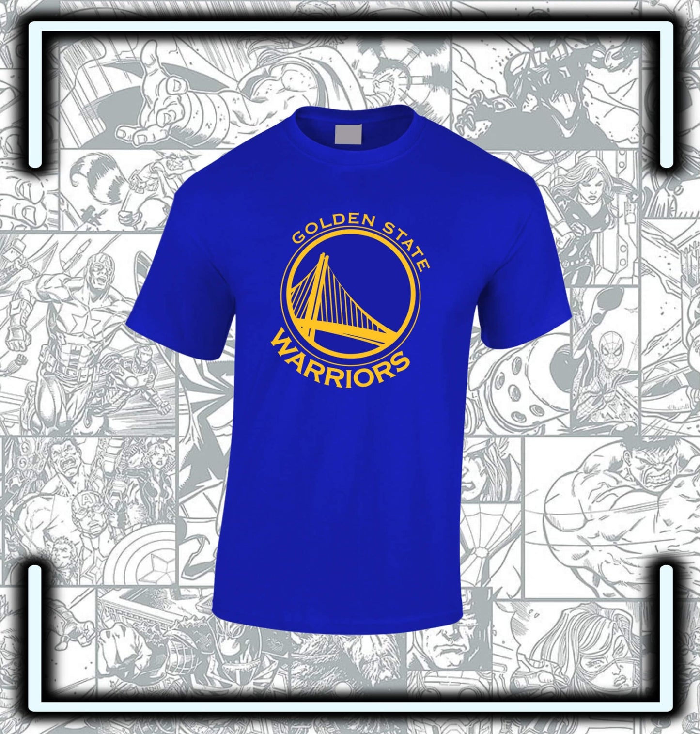 T-Shirt Golden State Warriors - Comics Store Colombia