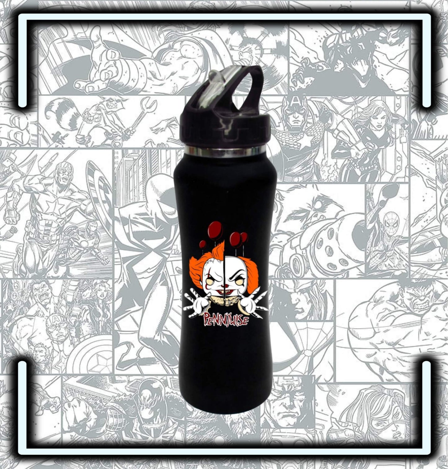 Termo Pitillo Terror Payaso It La Cosa - Comics Store Colombia