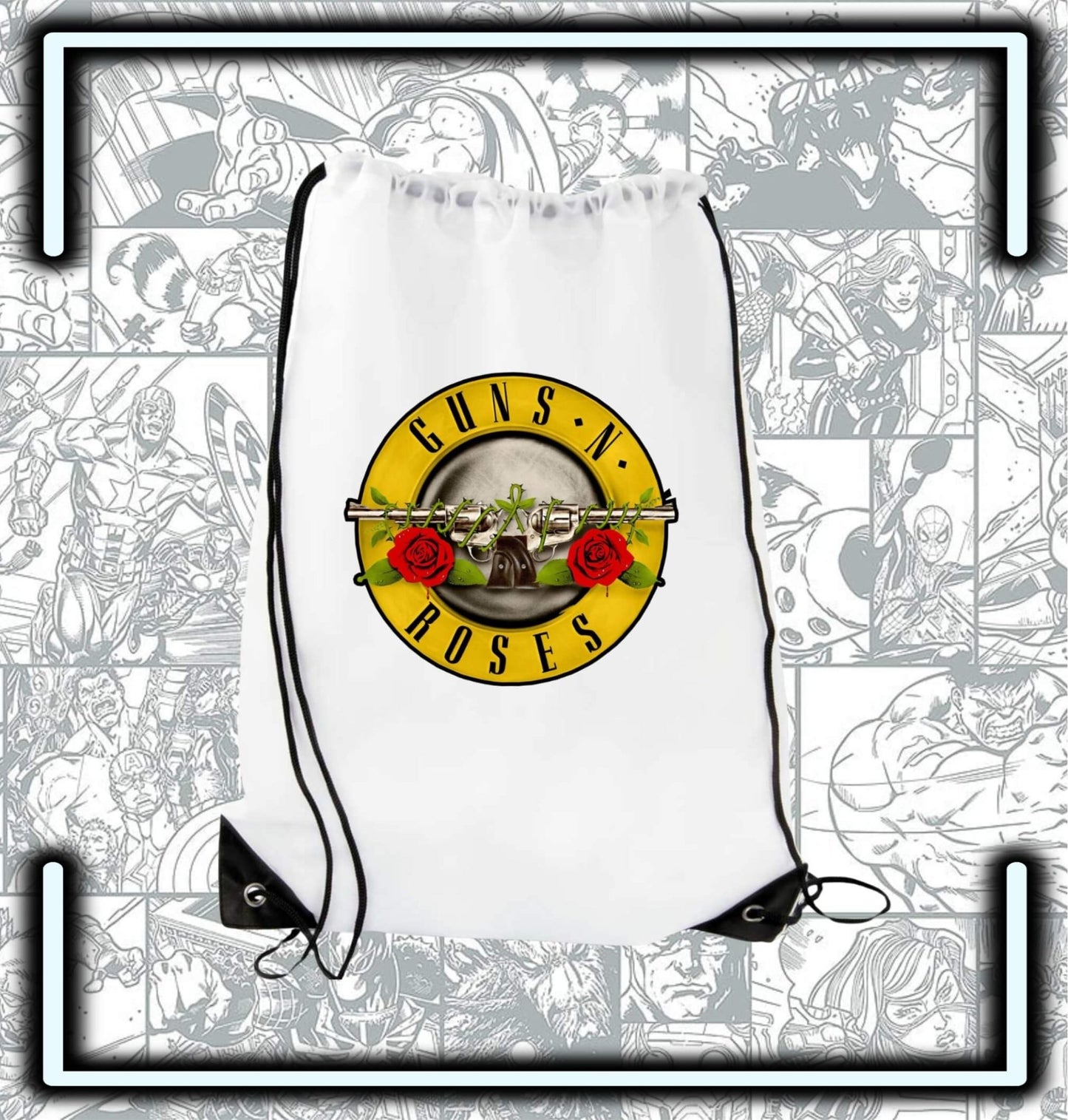 Tula Sport White Guns N´ Roses - Comics Store Colombia