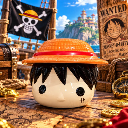 Taza 3D Luffy One Piece – Sombrero de Paja