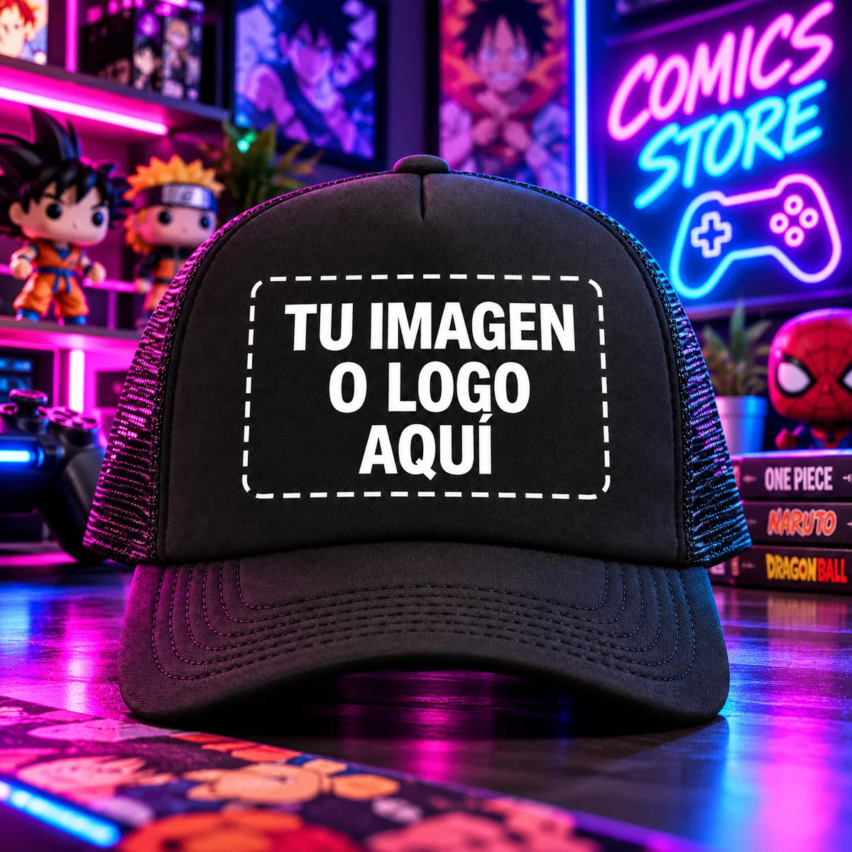 Gorra Trucker Personalizada Comics-Store