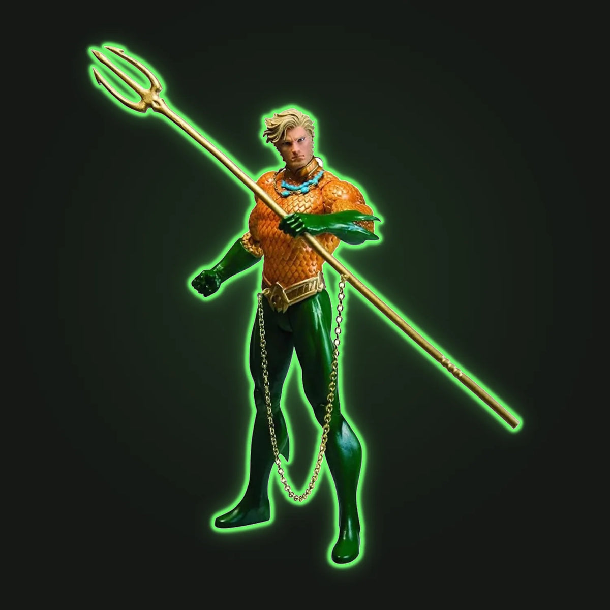 DC Direct Justice League: Figura de acción de Aquaman