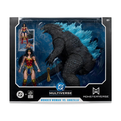 Figura McFarlane Toys - DC Multiverse Wonder Woman vs. Godzilla
