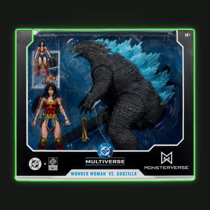 Figura McFarlane Toys - DC Multiverse Wonder Woman vs. Godzilla