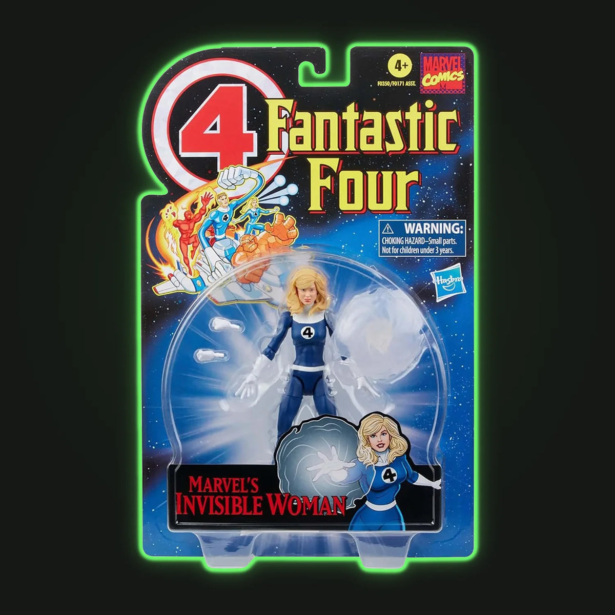 Figura Marvel Legends Series Retro Fantastic Four Marvel's Invisible Woman