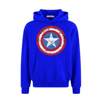 Hoodie Capitan America Retro