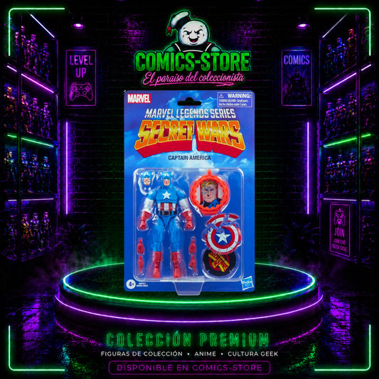 Figura Marvel Legends Retro Capitan America