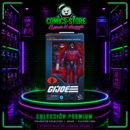 Gi Joe Classified Series S..A.W Viper #147