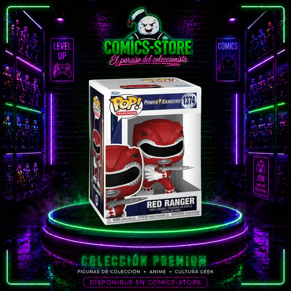 Funko Power Rangers Mighty Morphin Power Rangers 30th Anniversary - Red Ranger