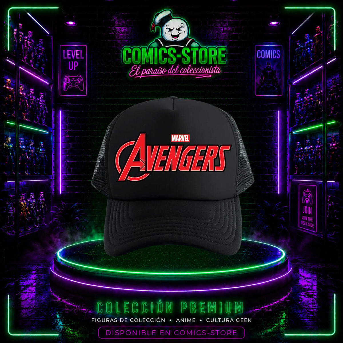 Gorra Trucker Avengers