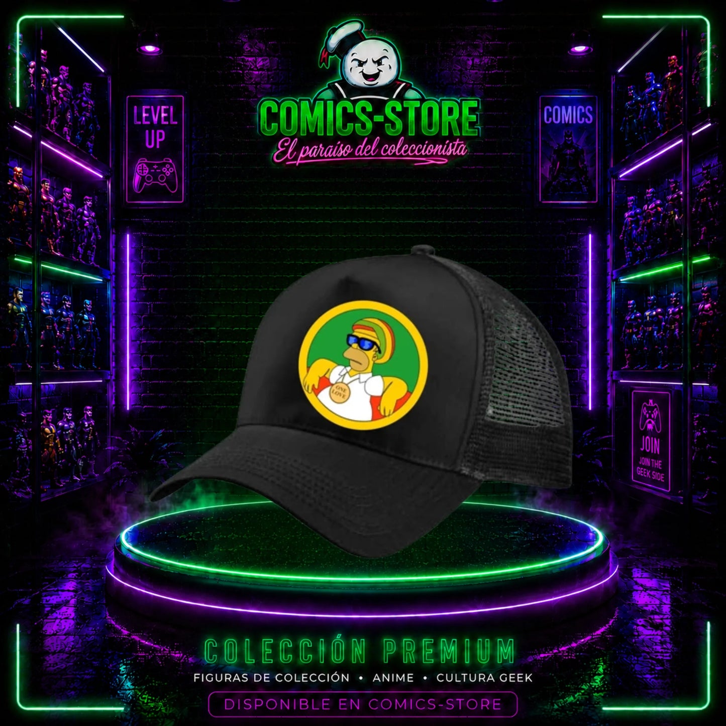 Gorra Trucker Homero Simpson Hippe