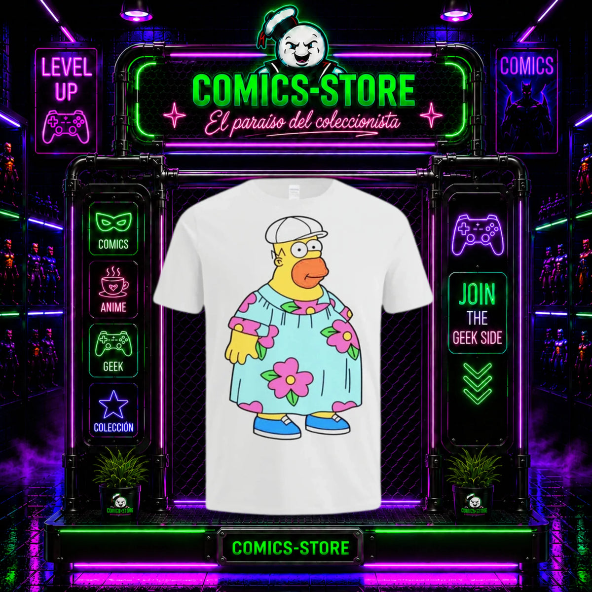 Camiseta Homero Simpson