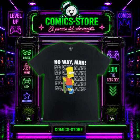 T-Shirt Bart Simpson No Way