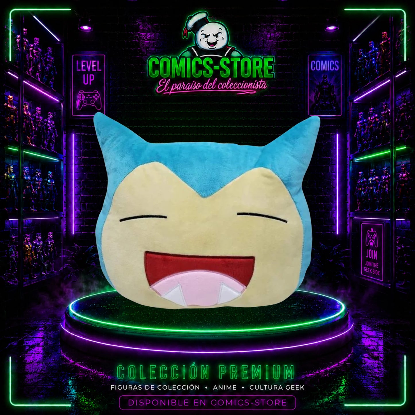 Cojin Snorlax Pokemon