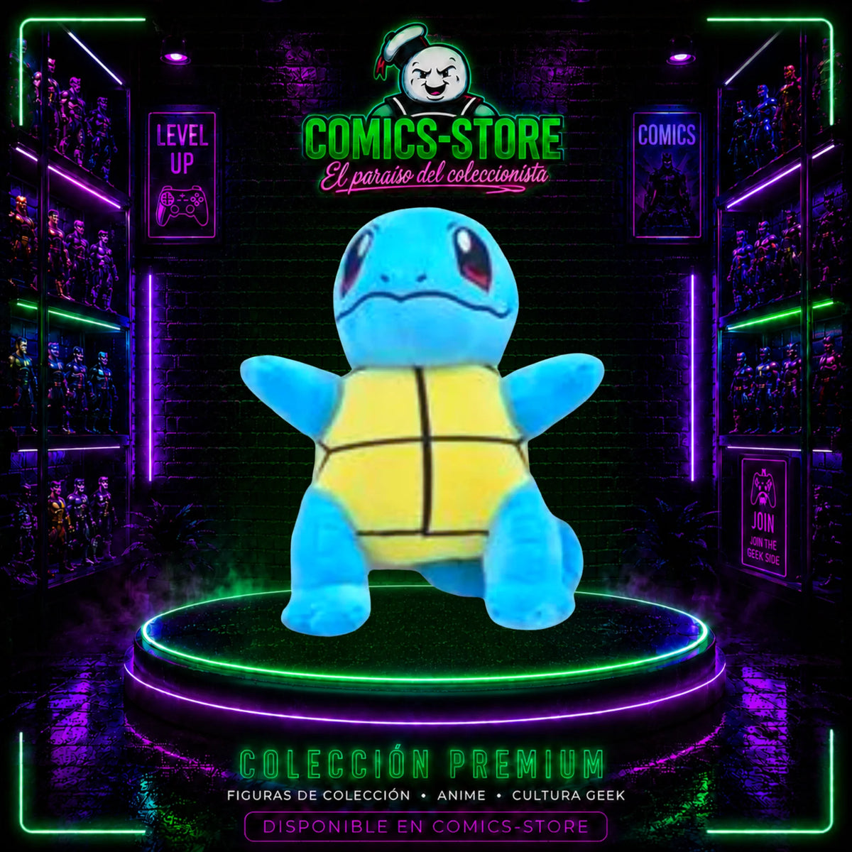 Peluche Squirtle Pokemón