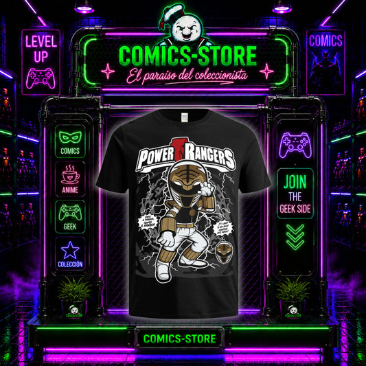 Camiseta Power Rangers White II