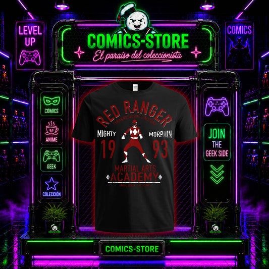 Camiseta Power Rangers Red