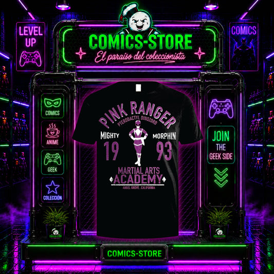Camiseta Power Rangers Pink