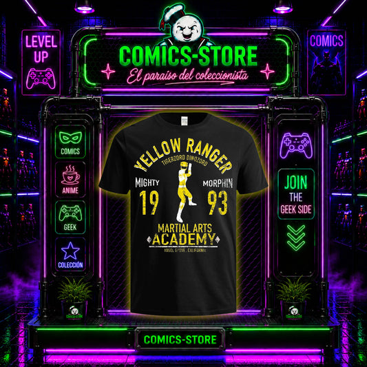 Camiseta Power Rangers Yellow