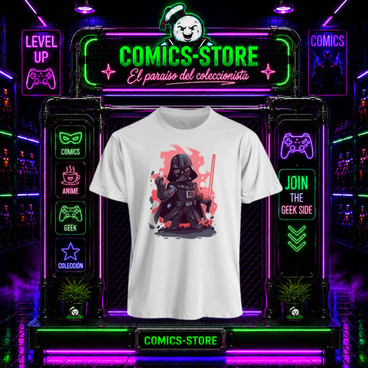 Camiseta Star Wars Darth Vader Animado