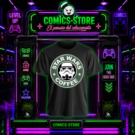 Camiseta Star Wars Coffe