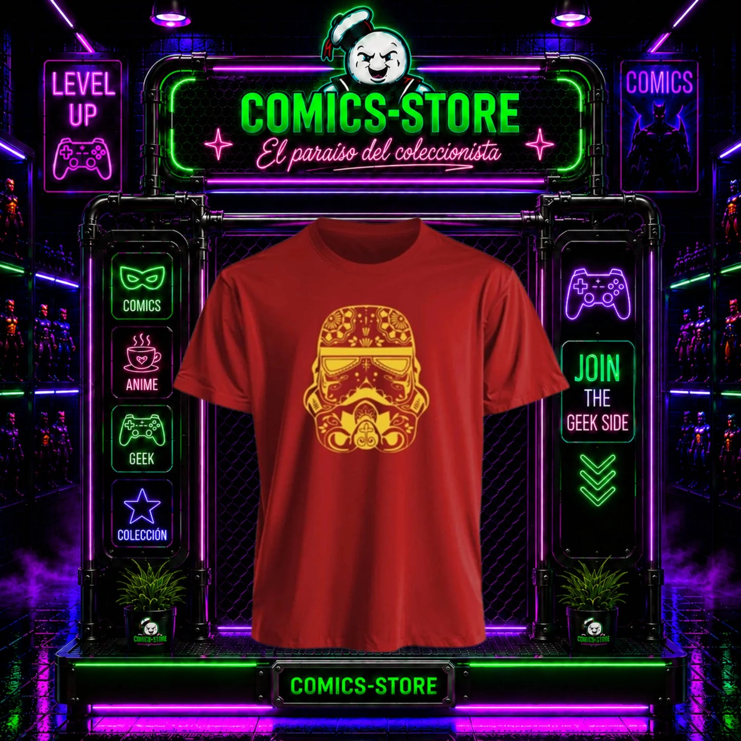 Camiseta Star Wars Stormtrooper Catrina