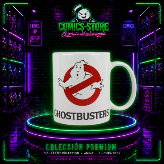 Mug Ceramica Ghostbuster White