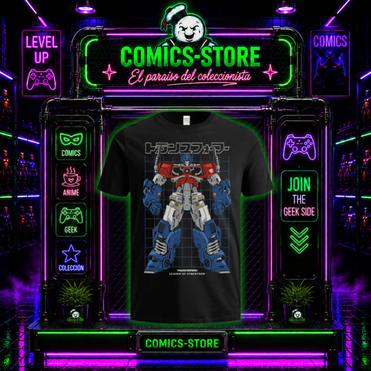 Camiseta Transfomers Optimus Prime