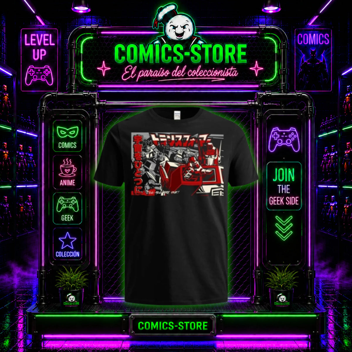 Camiseta Transfomers Autobots