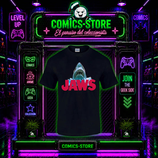 T-Shirt Jaws Black
