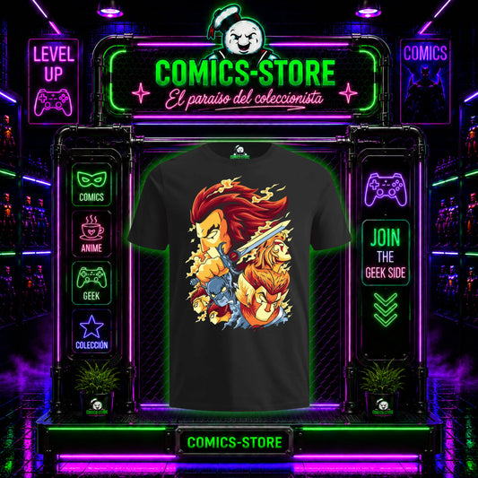 Camiseta Thundercats Black Series VIII