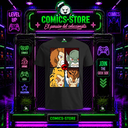 Camiseta Thundercats Black Series VII
