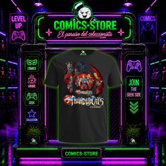 Camiseta Thundercats Black Series VI