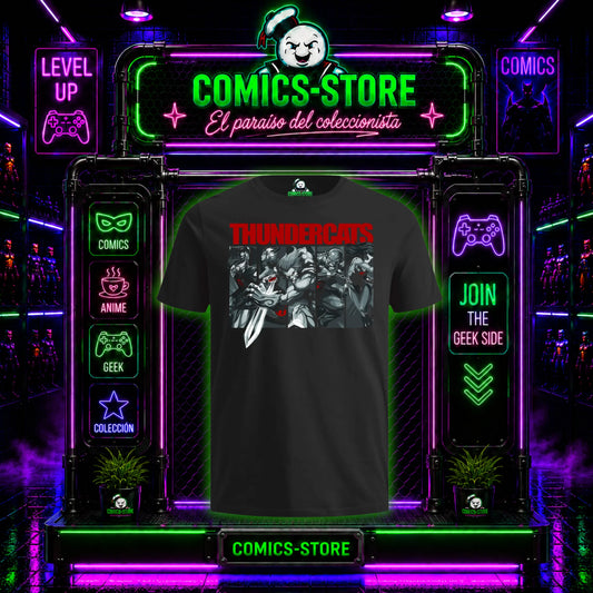 Camiseta Thundercats Black Series IV