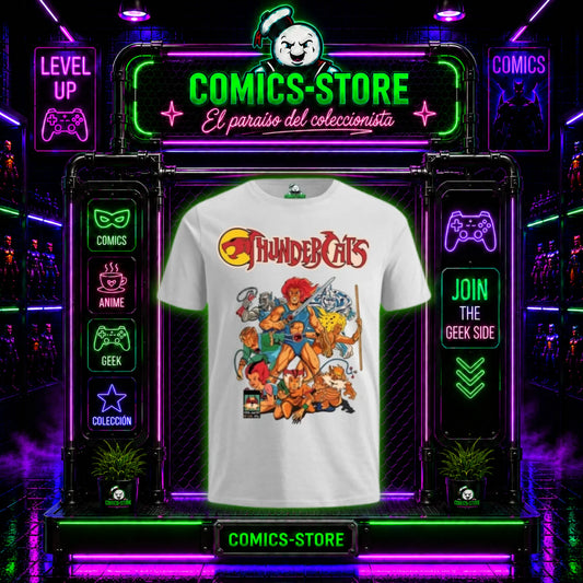 Camiseta Thundercats White Series (
