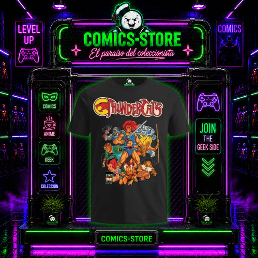 Camiseta Thundercats Black Series