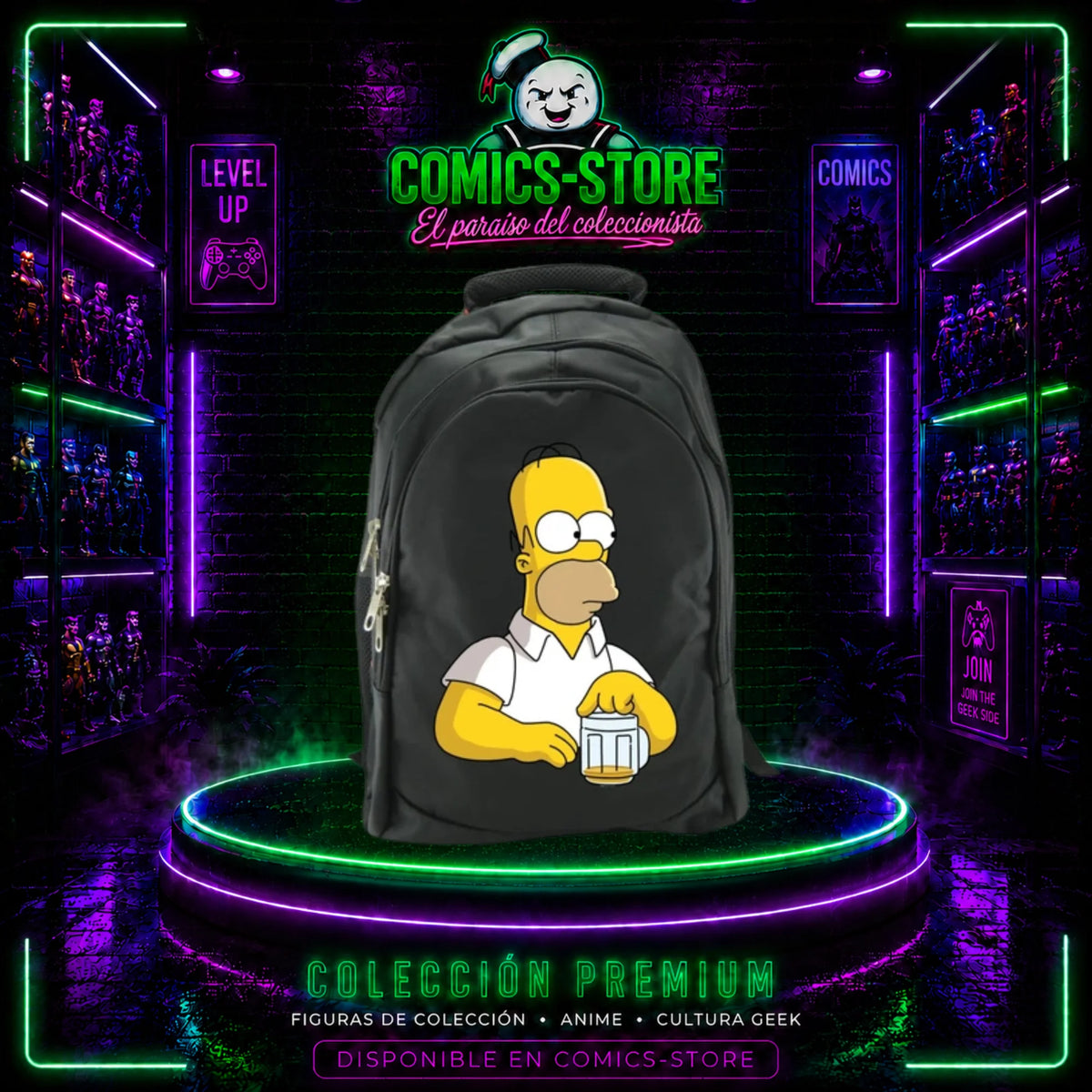Morral Espalda Homero Simpson