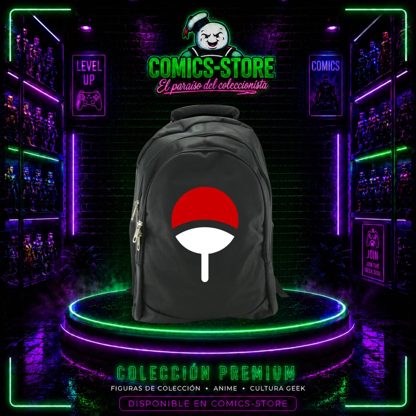 Morral Espalda Naruto Uchiha