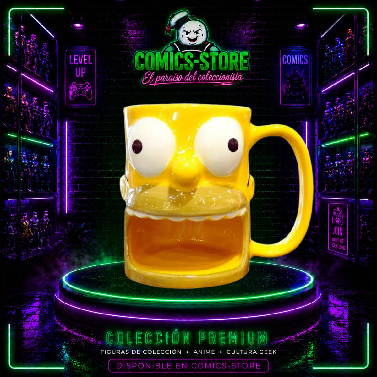 Mugs Ceramica Cara Homero Simpson
