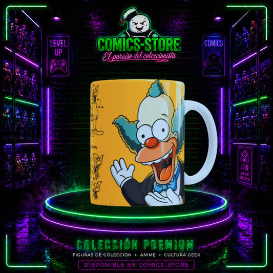 Mugs Ceramica Krusty Payaso The Simpson